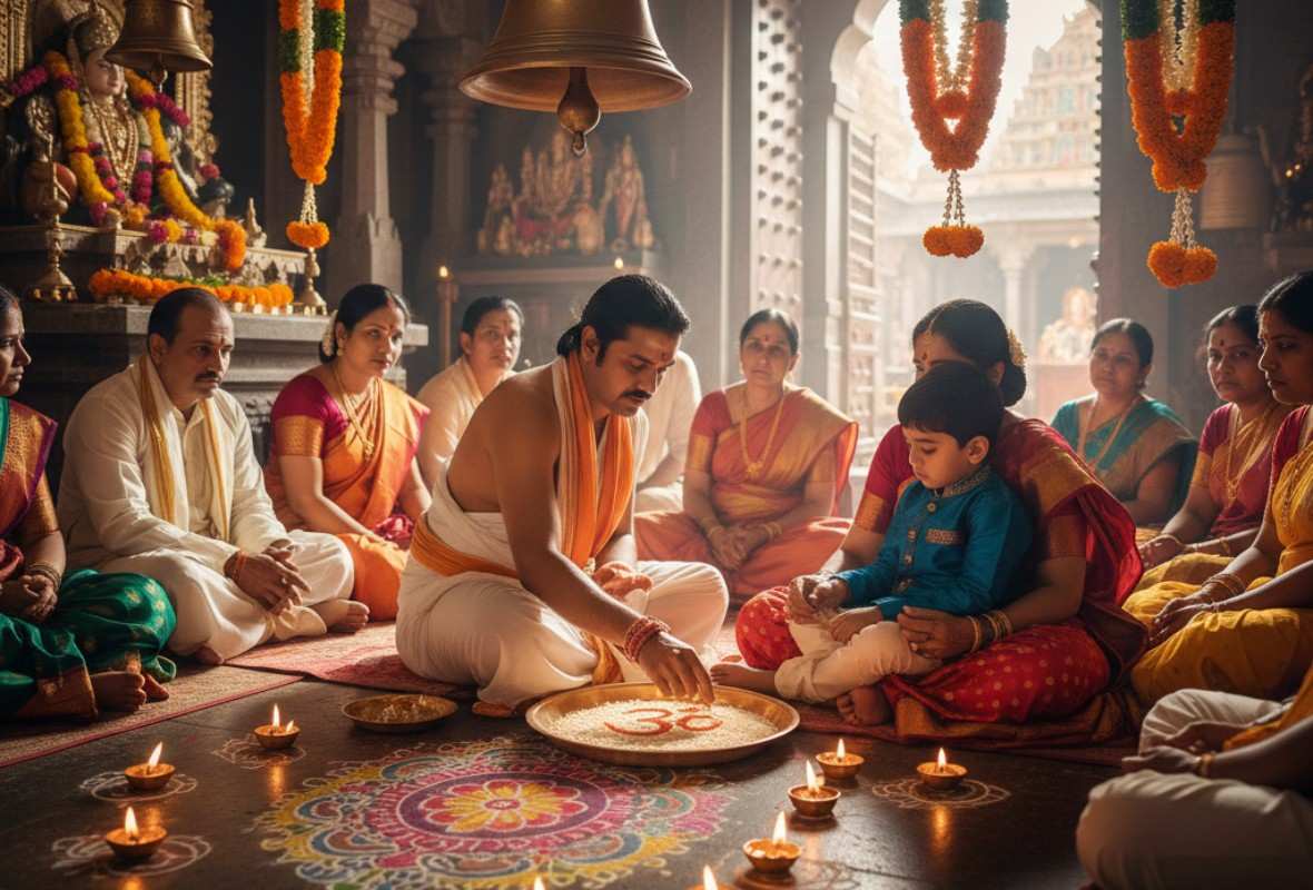 అక్షరాభ్యాసం కార్యక్రమం